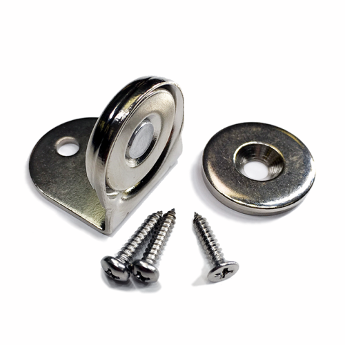 3/4" • Angle Mount Magnet Strike Plate