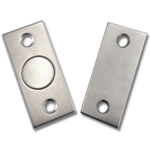 3/4" • Pocket Door Magnet and Strike Plate