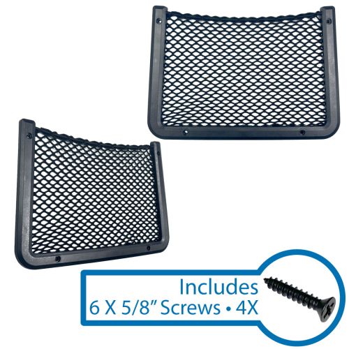 8" x 11" • Plastic Framed Pocket Net