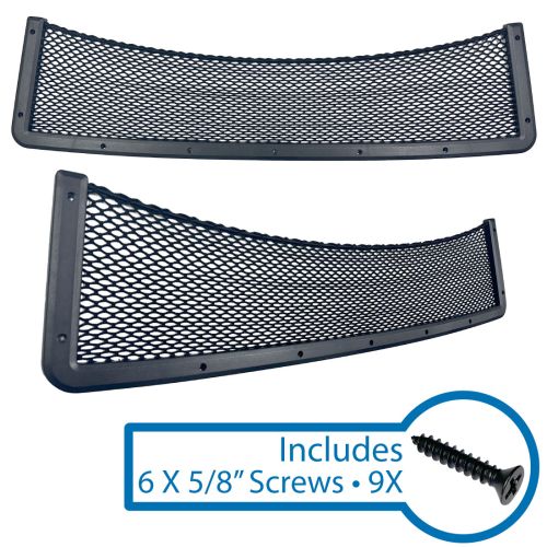 8" x 32" • Plastic Framed Pocket Net