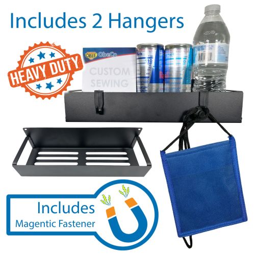 8 lb. Magnetic Shelf • Includes Optional Screws