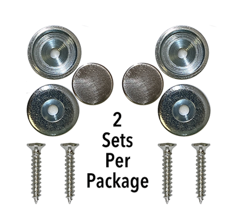 3/4" • Magnet Cup and Strike Plate Set
