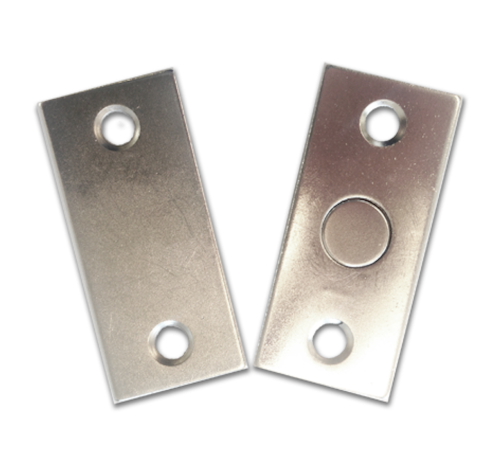 1/2" • Pocket Door Magnet and Strike Plate