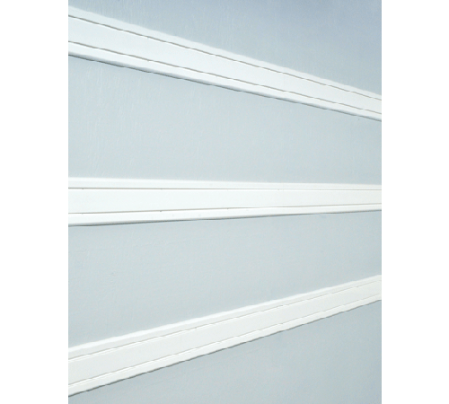 6" x 45" White Versa Track