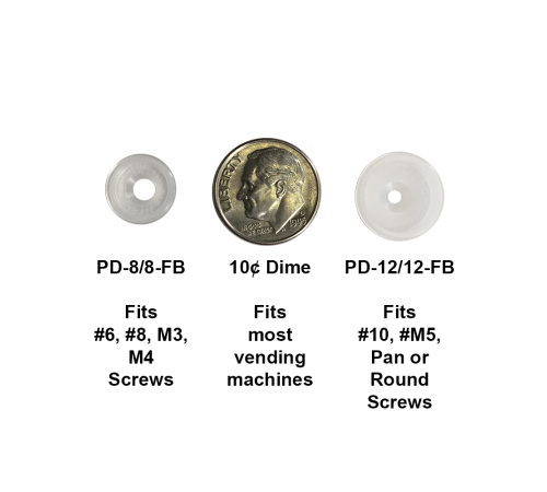 Flat Bottom Washers Plastic
