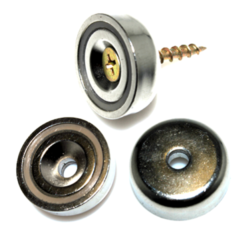 1" • Heavy Duty Flush Magnet