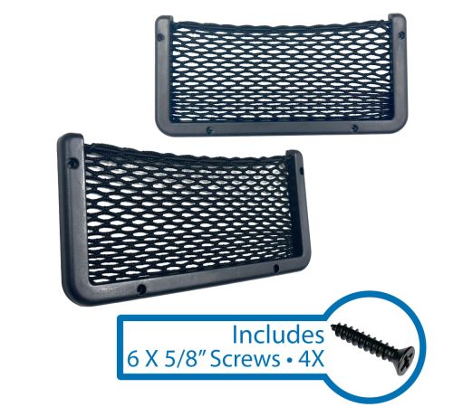 4" x 9" • Plastic Framed Pocket Net
