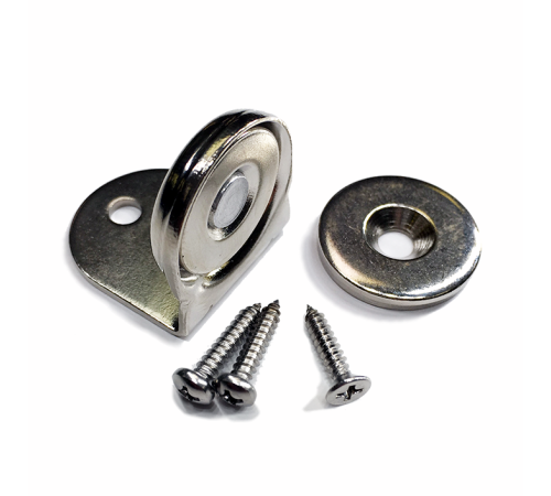 3/4" • Angle Mount Magnet Strike Plate