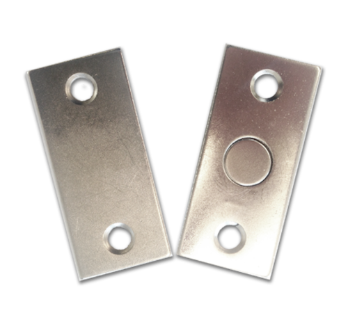 1/2" • Pocket Door Magnet and Strike Plate