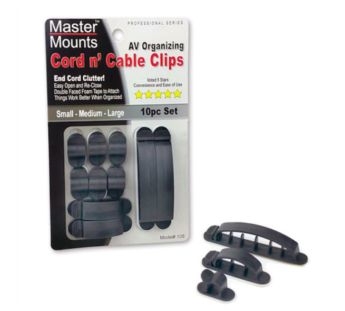 Cord and Cable Clips