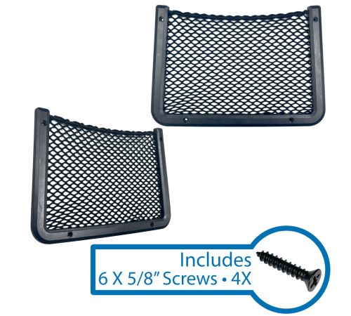 8" x 11" • Plastic Framed Pocket Net