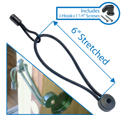 6" • Ultimate Pocket Door Holder Loop