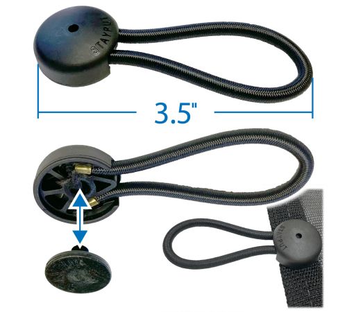 3.5" • Shockcord Clips • Stayput®