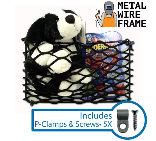 8" x 12" • Wire Framed Net Storage Pocket 